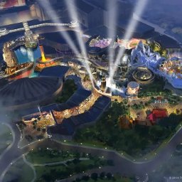 Twentieth Century Fox Theme Park in Genting Highlands, construction in progress, upcoming attraction in 2020