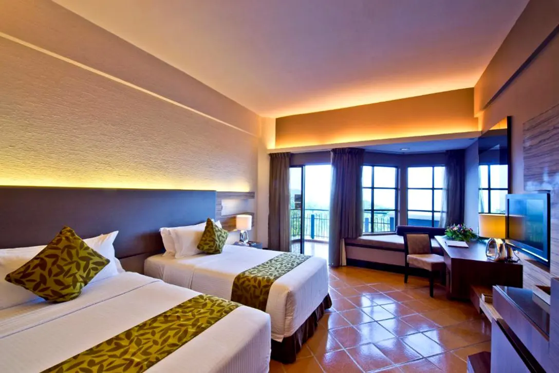 Deluxe Garden Room with twin beds, Thistle Port Dickson Resort
