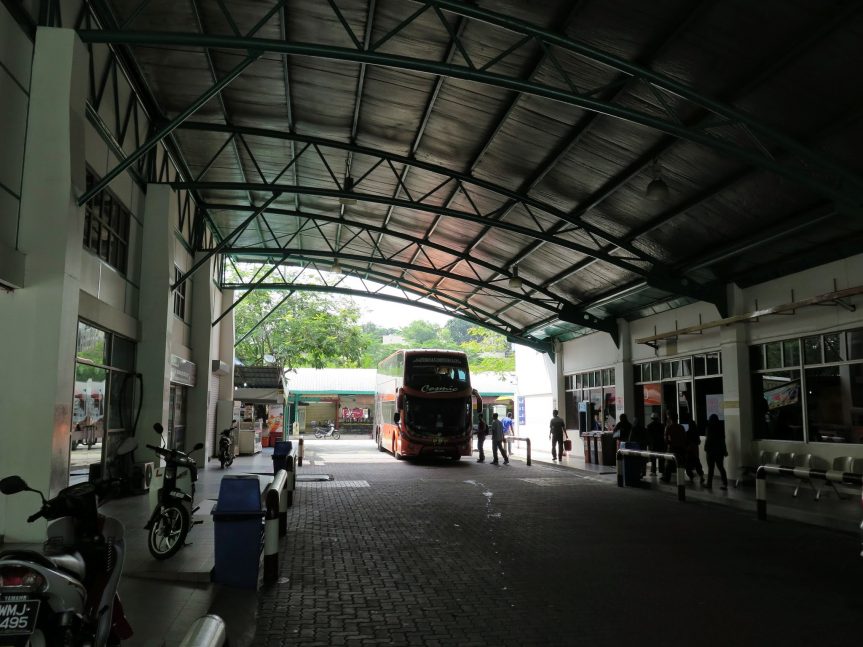 Bus parking bays, Duta Bus Terminal
