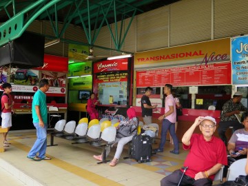 Ticket counters, Duta Bus Terminal