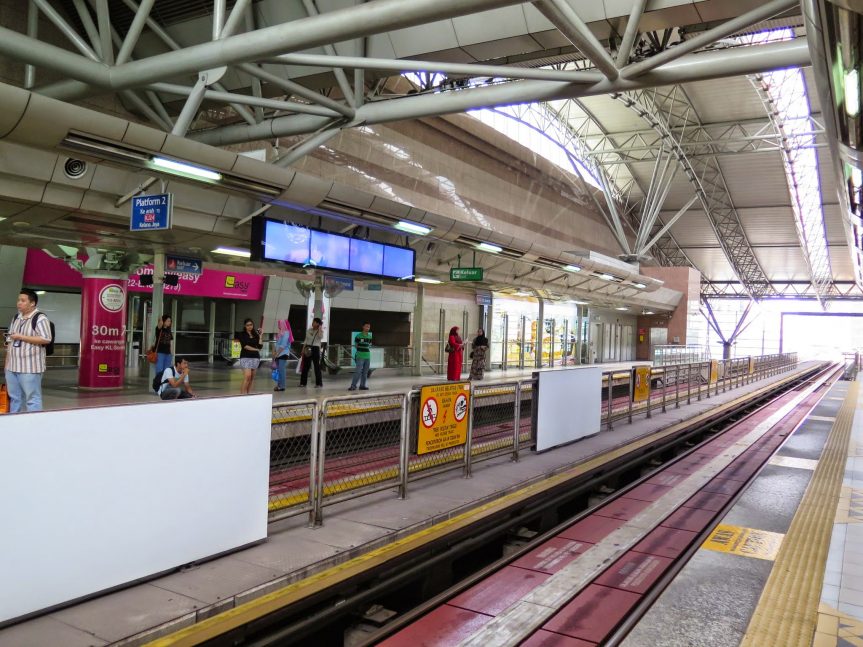 Platforms, KL Sentral LRT station