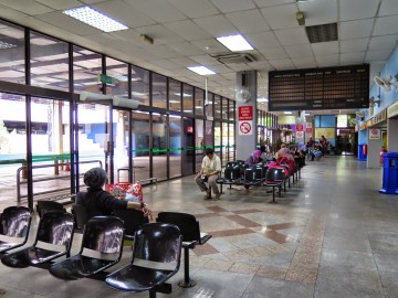 Ticket counters and waiting area, Putra Bus Terminal