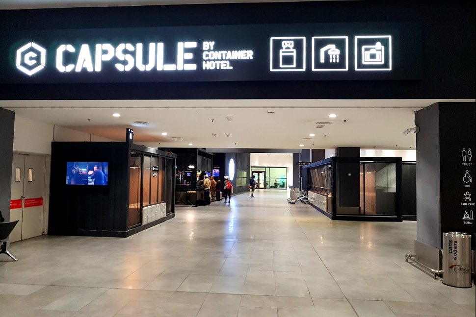 The Capsule Transit klia2 located at level 1 of the Gateway@klia2 mall