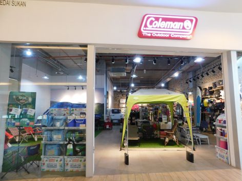 Coleman, shop at Mitsui Outlet Park KLIA