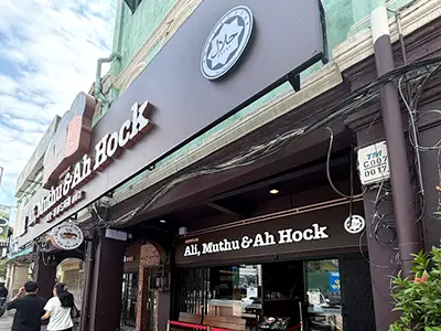 Ali, Muthu & Ah Hock, Chinatown
