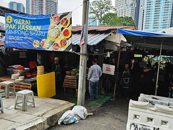 Gerai Pak Hassan, Kampung Baru