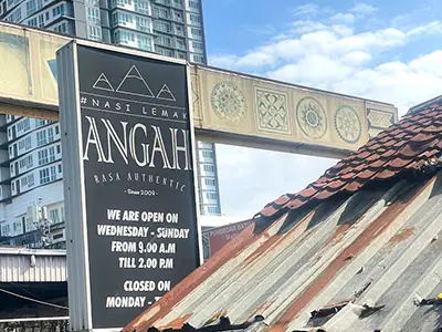 Nasi Lemak Angah, Jln Sultan Azlan Shah