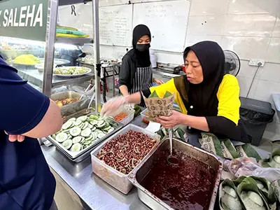 Nasi Lemak Saleha, Ampang