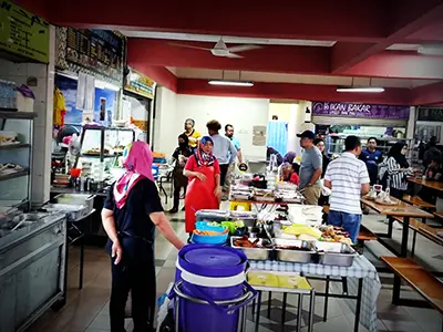 Nasi Lemak Tanglin, Kompleks Makan Tanglin