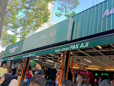 Nasi Lemak Pak Aji, Kampung Baru