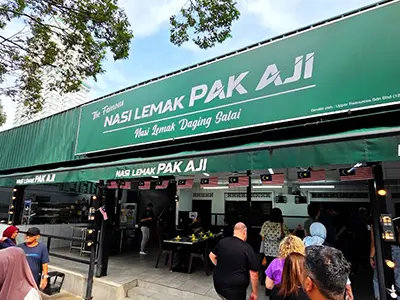 Nasi Lemak Pak Aji, Kampung Baru