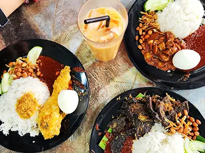 Nasi Lemak Pak Aji, Kampung Baru