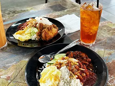 Nasi Lemak Pak Aji, Kampung Baru