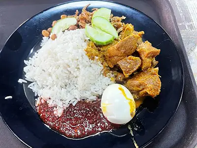 Nasi Lemak Pak Aji, Kampung Baru