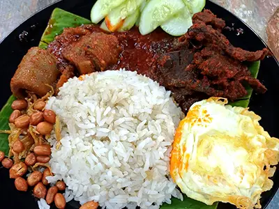 Nasi Lemak Pak Aji, Kampung Baru