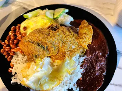 Nasi Lemak Pak Aji, Kampung Baru