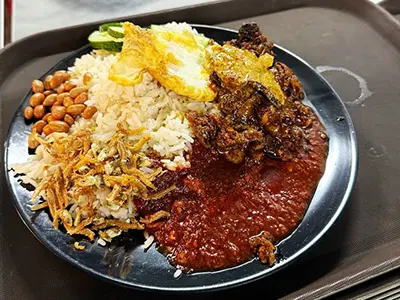 Nasi Lemak Pak Aji, Kampung Baru