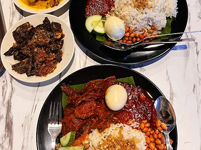 Nasi Lemak Pak Aji, Kampung Baru