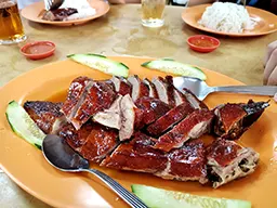 Roast duck, Restoran BBQ Kong Meng