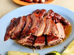 Roast duck, Restoran BBQ Kong Meng