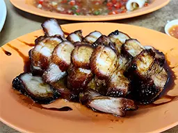 Barbecue pork, Restoran BBQ Kong Meng