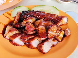 Barbecue pork, Restoran BBQ Kong Meng