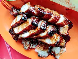 Barbecue pork, Restoran BBQ Kong Meng