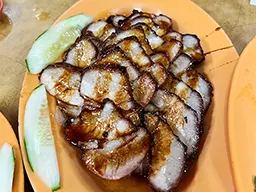 Barbecue pork, Restoran BBQ Kong Meng