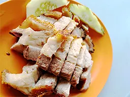 Roasted pork, Restoran BBQ Kong Meng