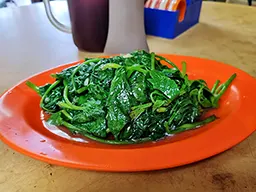 Seasonal vegetables, Restoran BBQ Kong Meng