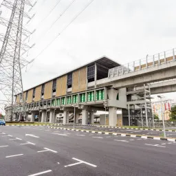 Kampung Batu MRT station on MRT Putrajaya Line