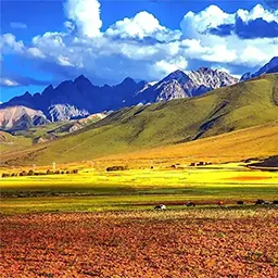 川西，青藏高原的风光，横断山脉的险峻，五彩斑斓，耀眼夺目