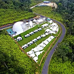 Glamz at Genting Highlands accommodates glamping-style lodge