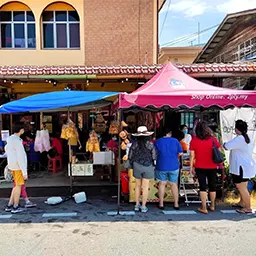 Hin Leong shaved ice desserts at Pekan Tanjung Sepat