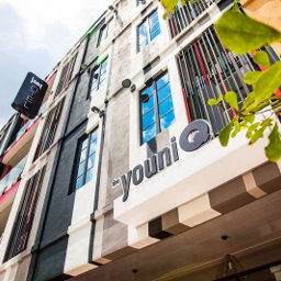 The YouniQ Hotel with modern stylish rooms for your stay