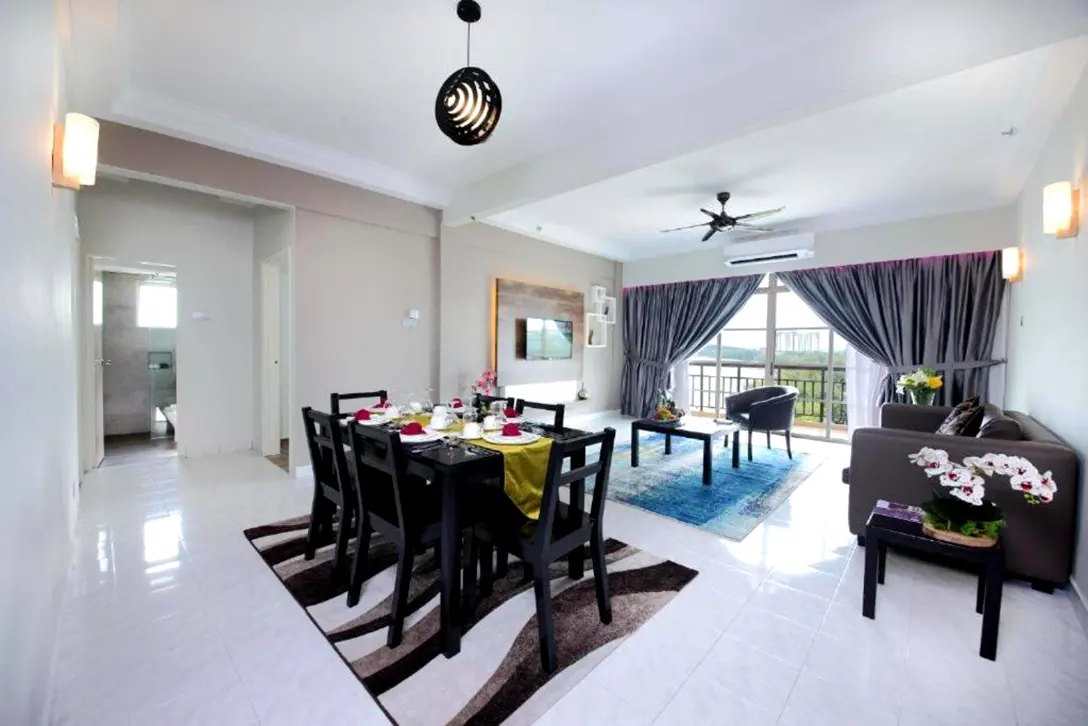 Comfortable and spacious living room, AnCasa Residences Port Dickson