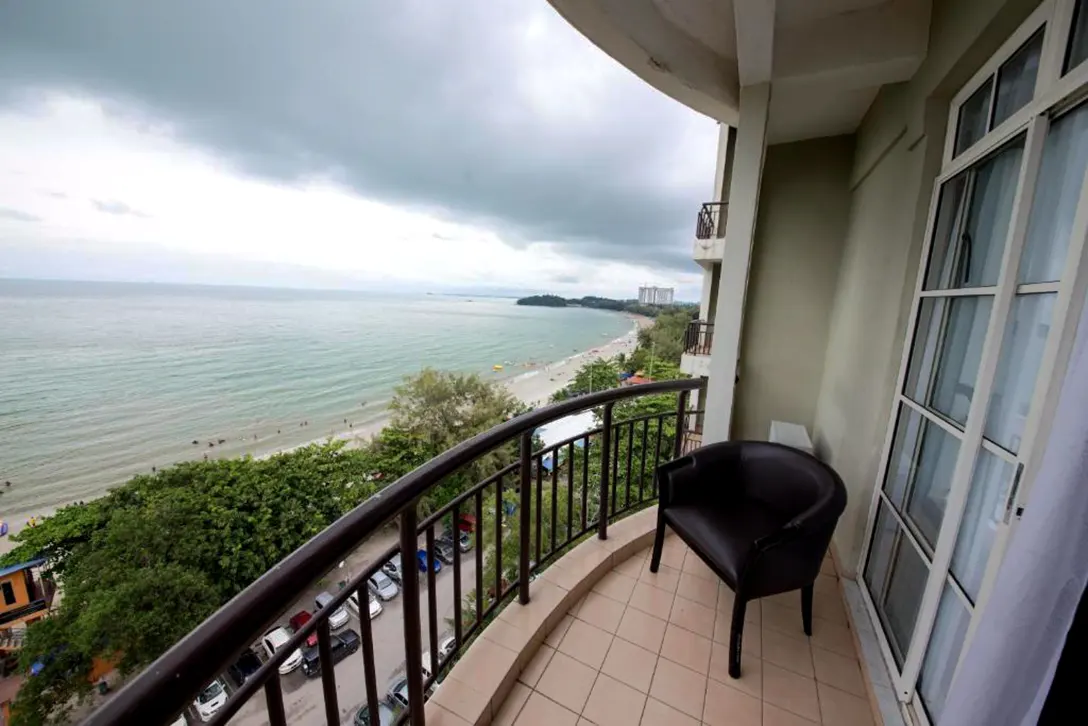 Great view at the balcony, AnCasa Residences Port Dickson