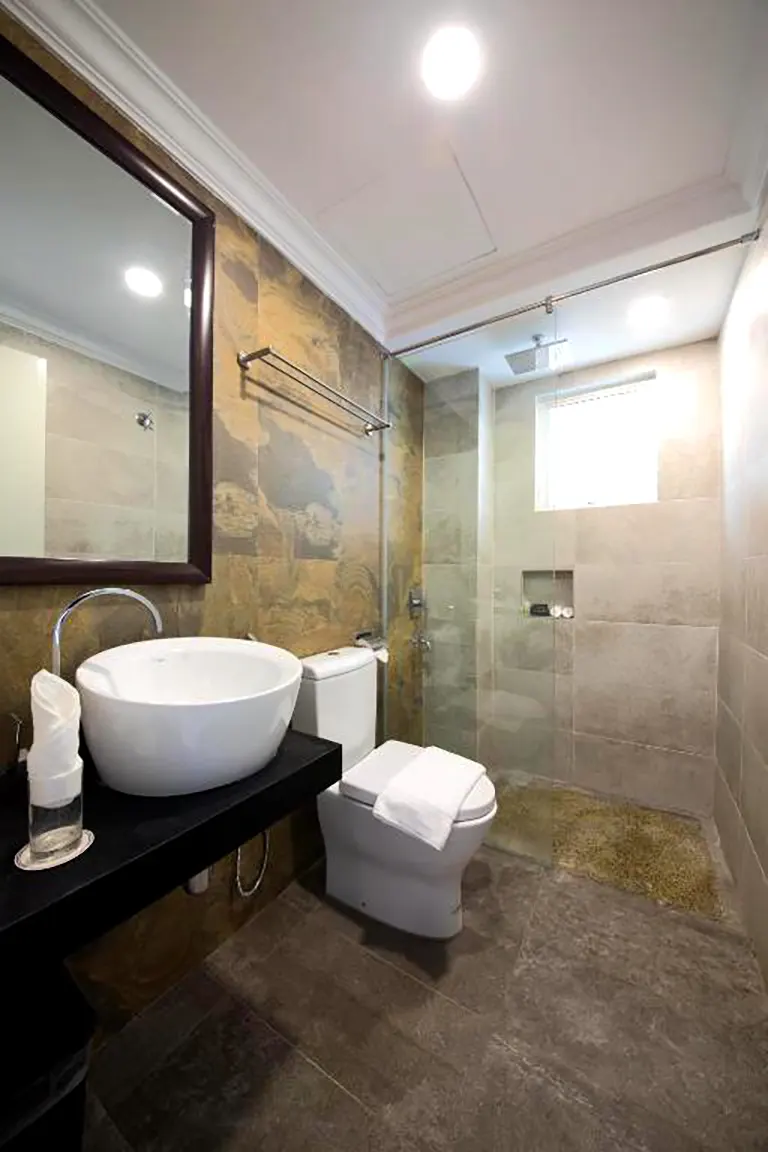 Clean and spacious bathroom, AnCasa Residences Port Dickson