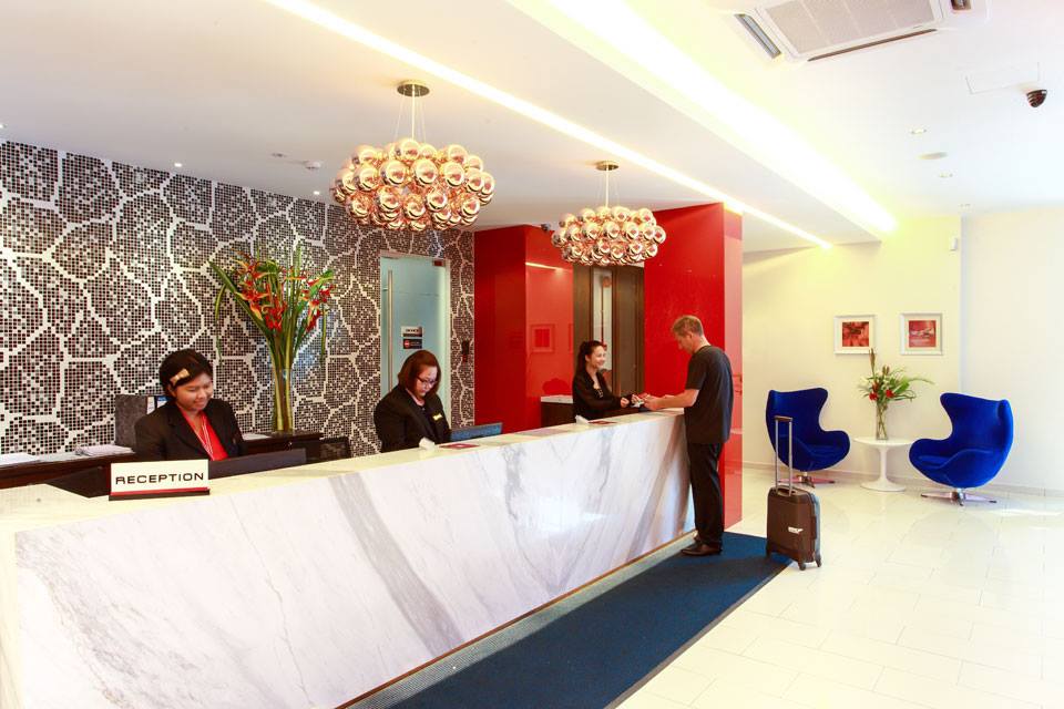 Reception, D Boutique Hotel