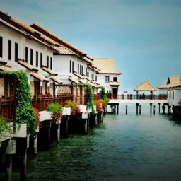 Grand Lexis Port Dickson: Balinese-inspired villas with bright accents