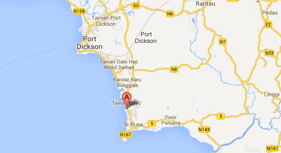 Map to Ancasa Allsuites Resort and Spa