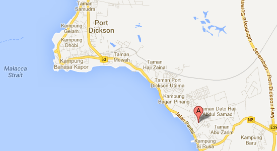 Map to Avillion Admiral Cove Hotel