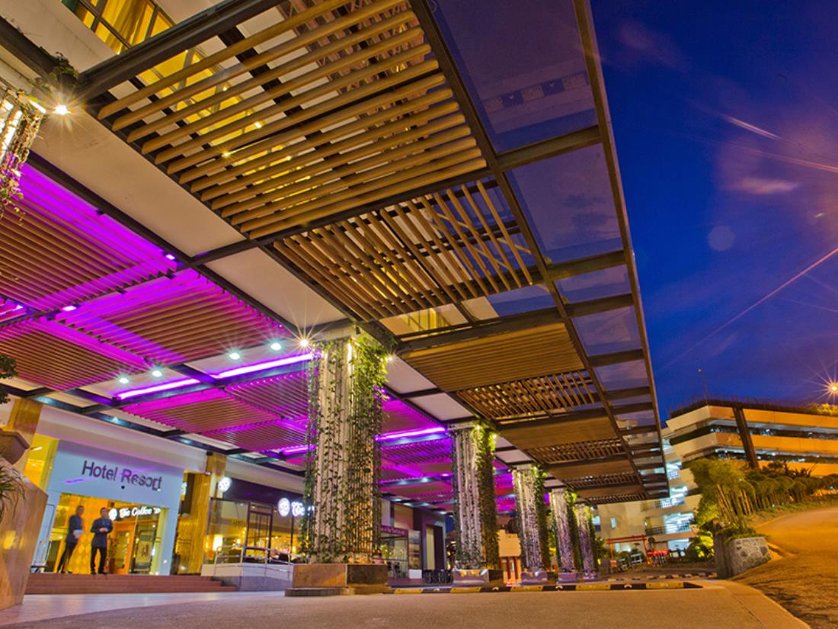 Hotel entrance