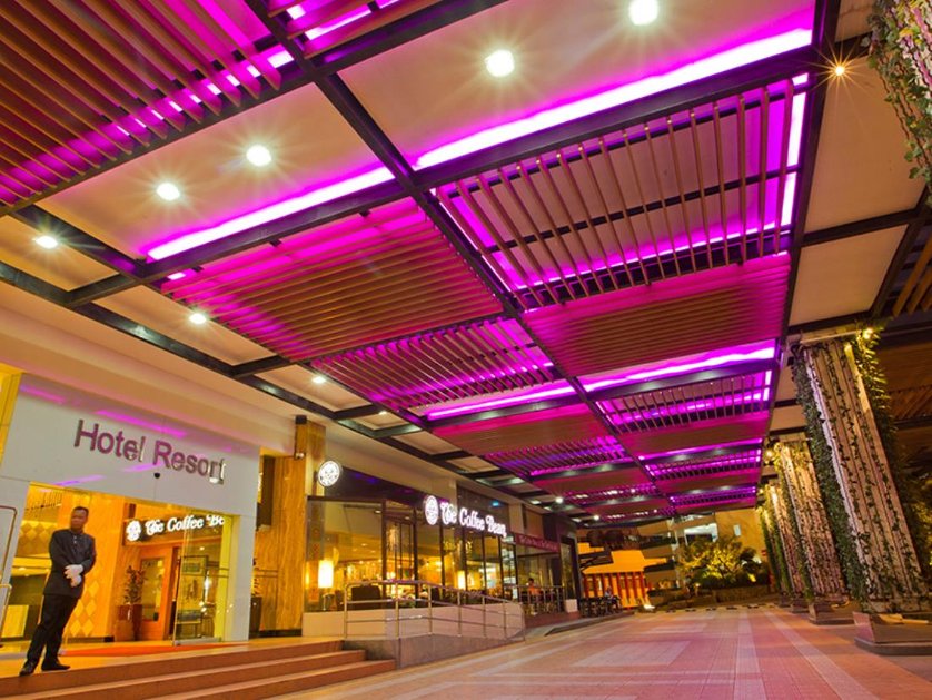 Hotel entrance
