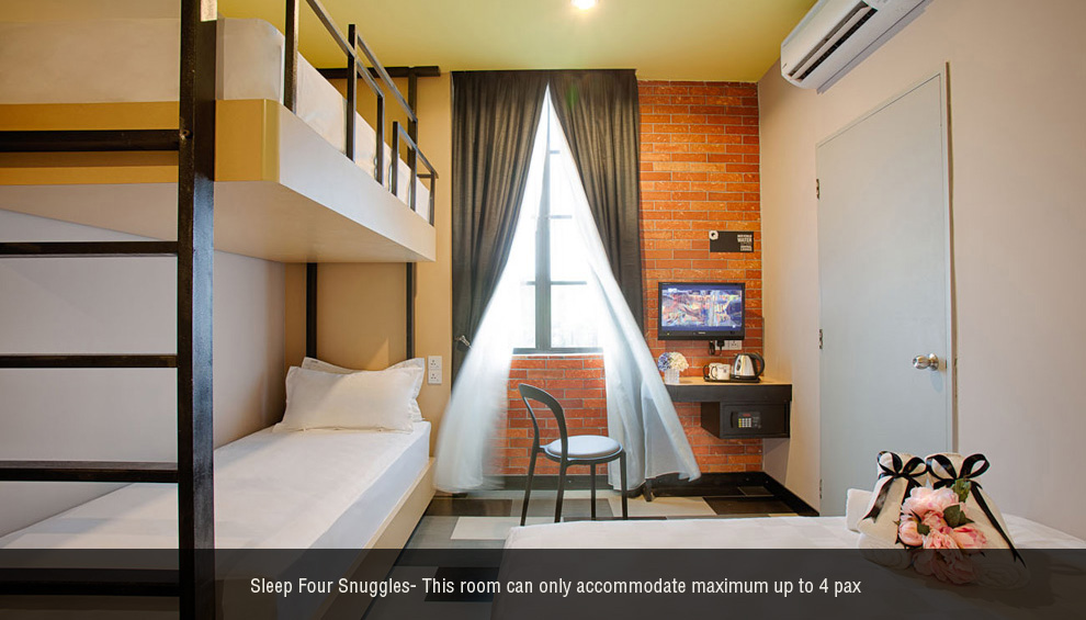Sleep 4 Snuggles room, The YouniQ Hotel