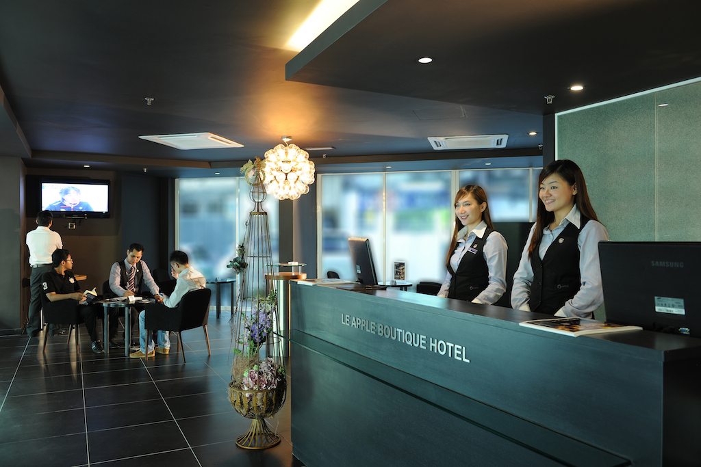 Reception, Le Apple Boutique Hotel