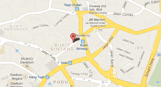 Map to Tai Ichi Hotel