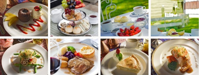 A la carte dishes