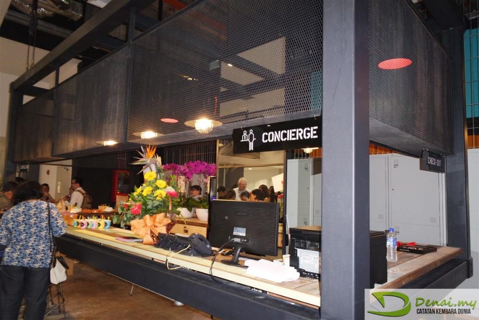 Reception, Capsule by Container Hotel