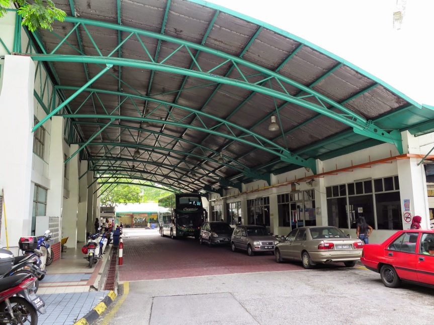 Bus parking bays, Duta Bus Terminal